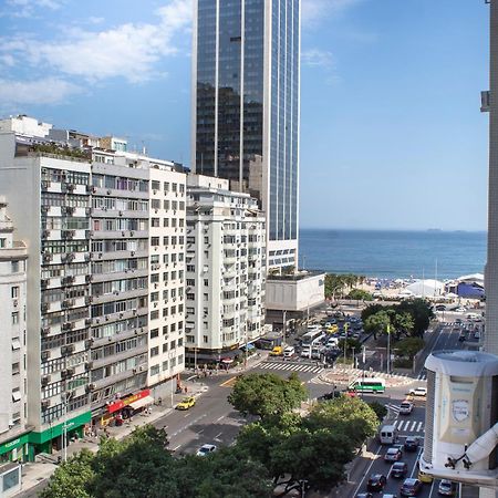 Apartamento Completo Na Praia De Copacabana 02 Quartos Com Vista Lateral Mar Em Andar Alto, Ar, Wifi , Netflix, Pauloangerami Rmvc18 ริโอเดจาเนโร ภายนอก รูปภาพ