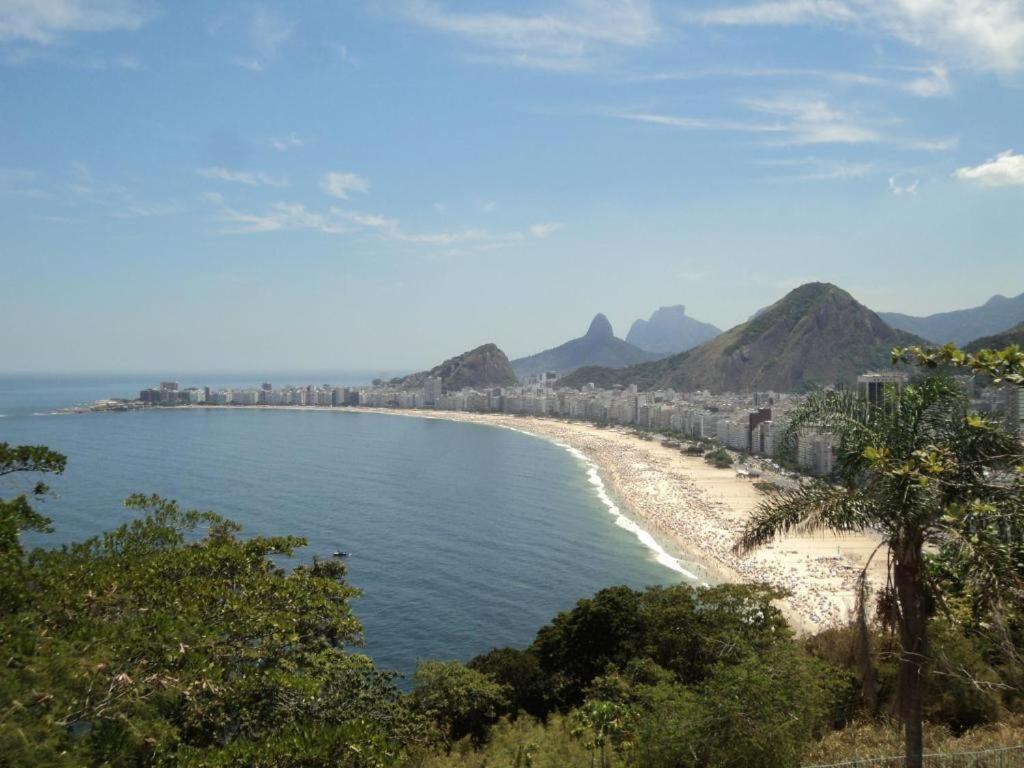 Apartamento Completo Na Praia De Copacabana 02 Quartos Com Vista Lateral Mar Em Andar Alto, Ar, Wifi , Netflix, Pauloangerami Rmvc18 ริโอเดจาเนโร ภายนอก รูปภาพ