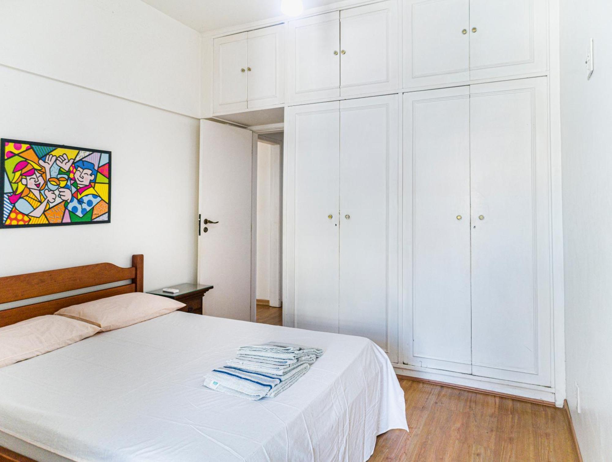 Apartamento Completo Na Praia De Copacabana 02 Quartos Com Vista Lateral Mar Em Andar Alto, Ar, Wifi , Netflix, Pauloangerami Rmvc18 ริโอเดจาเนโร ภายนอก รูปภาพ