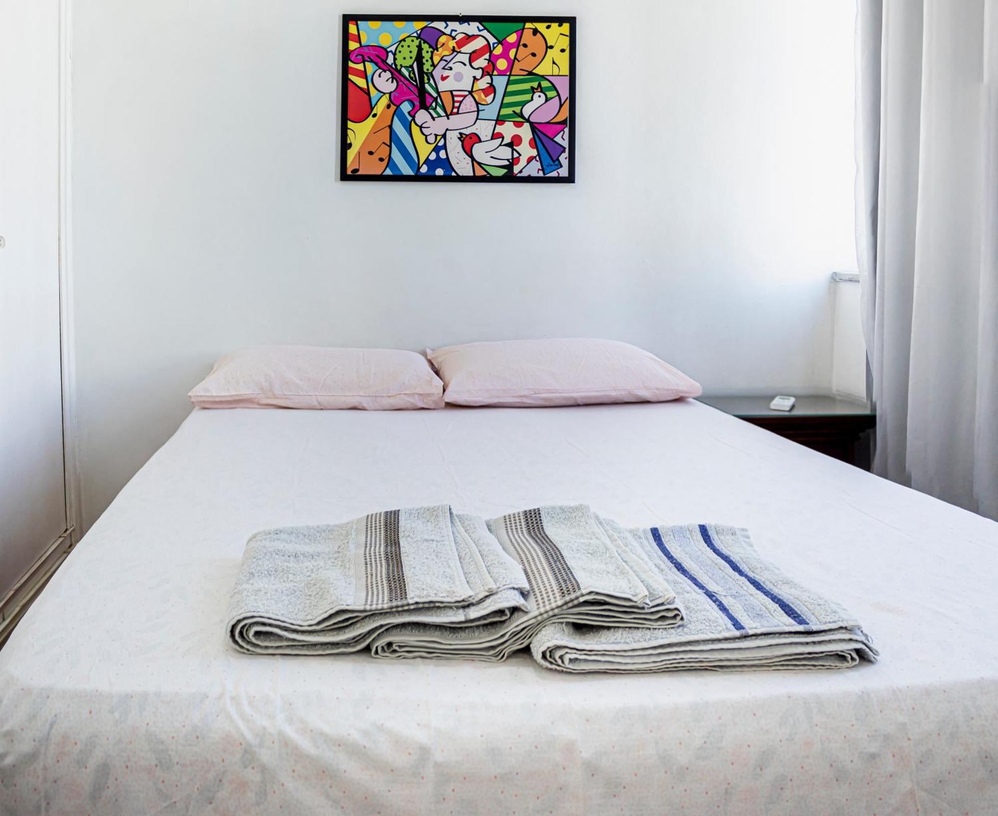 Apartamento Completo Na Praia De Copacabana 02 Quartos Com Vista Lateral Mar Em Andar Alto, Ar, Wifi , Netflix, Pauloangerami Rmvc18 ริโอเดจาเนโร ภายนอก รูปภาพ